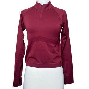 PINK Activewear M/L Victoria’s Secret Long Sleeved Crop Shirt Jacket